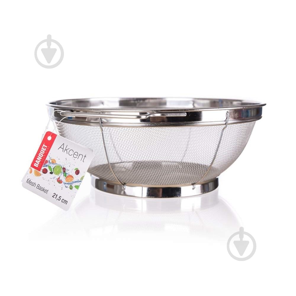 Дуршлаг Banquet 21,5 см Akcent - фото 1 Дуршлаг Banquet 21,5 см Akcent - фото 1