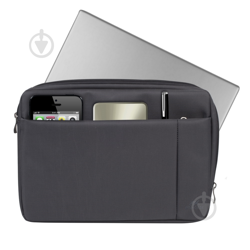 Чехол для ноутбука RivaCase 13.3" black (8203 (Black)) - фото 4 Чехол для ноутбука RivaCase 13.3" black (8203 (Black)) - фото 4