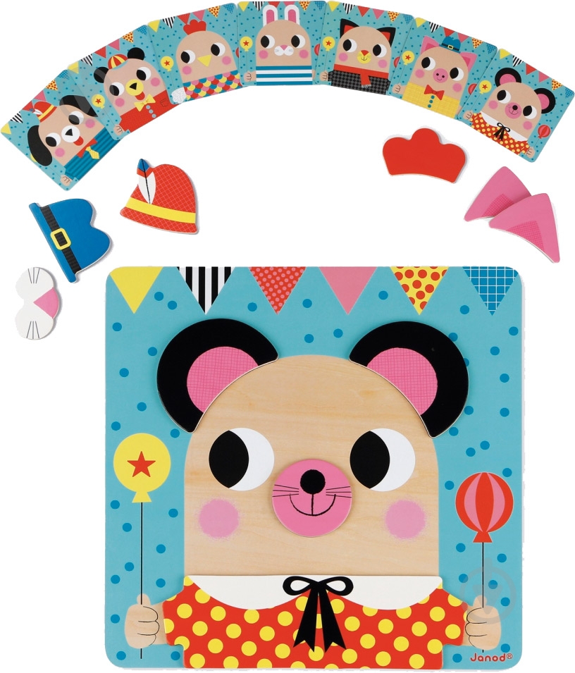 Игра магнитная Janod Животные J08035 - фото 1 Игра магнитная Janod Животные J08035 - фото 1