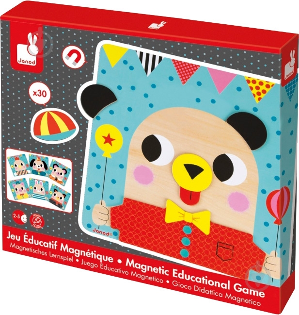 Игра магнитная Janod Животные J08035 - фото 4 Игра магнитная Janod Животные J08035 - фото 4