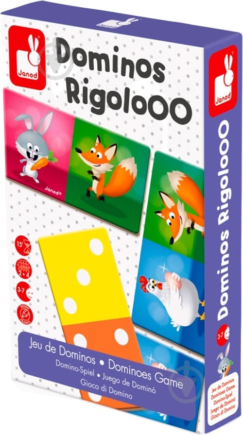 Домино Janod Животные J02737 - фото 3