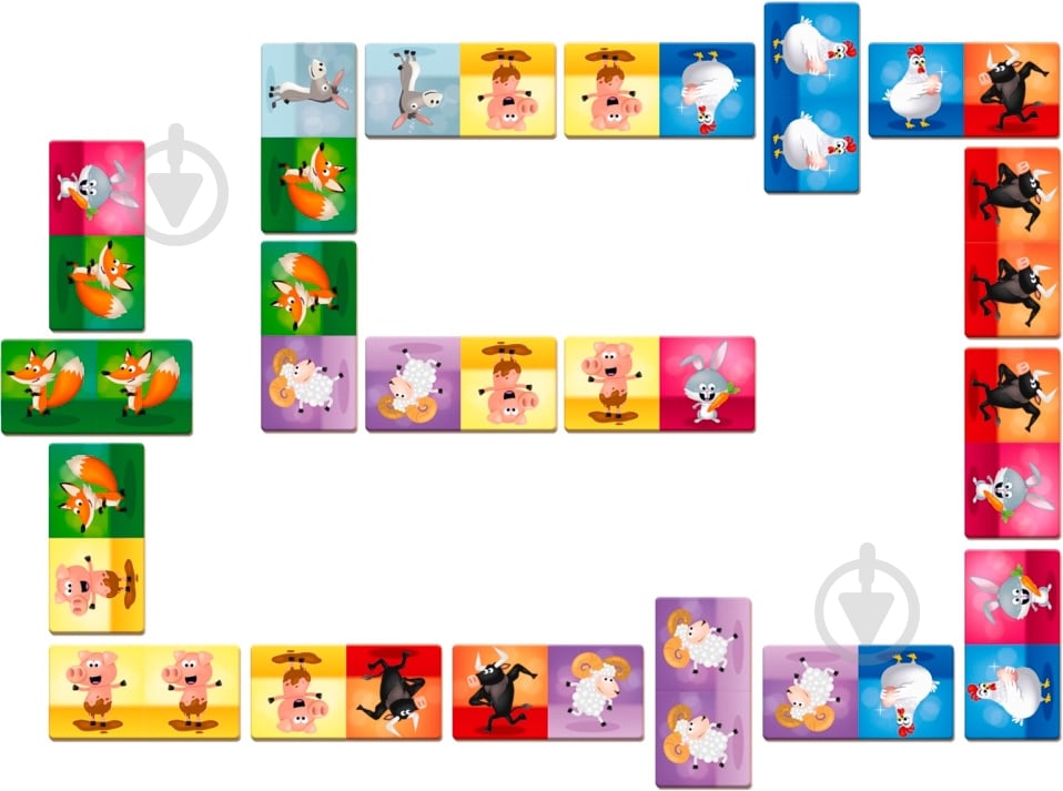 Домино Janod Животные J02737 - фото 2