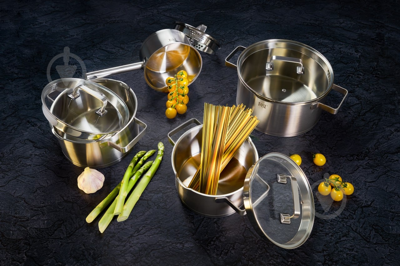 Каструля з кришкою Riley&Tailor Loft 18 см 2,5 л 104118 - фото 5