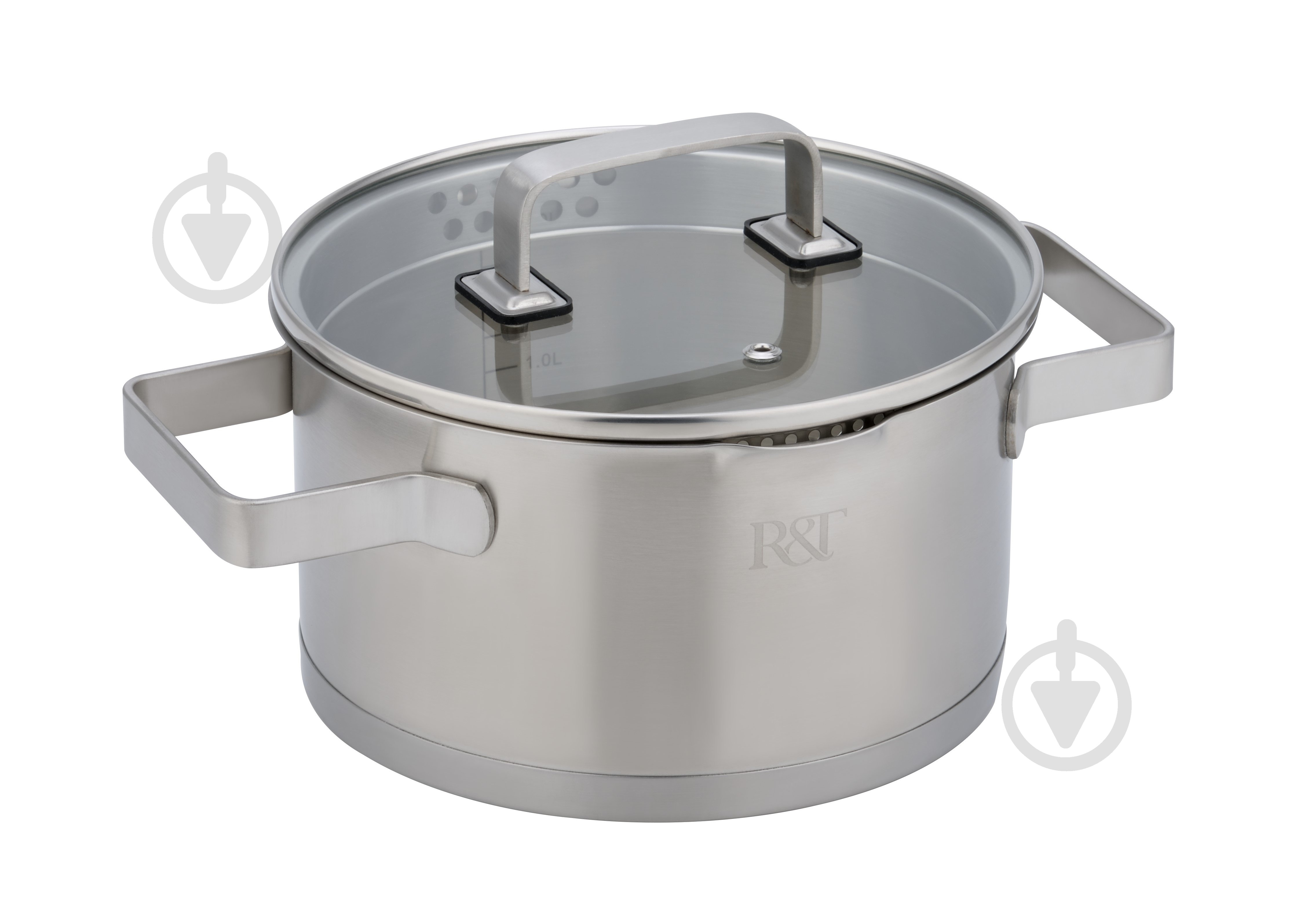 Каструля з кришкою Riley&Tailor Loft 18 см 2,5 л 104118 - фото 2