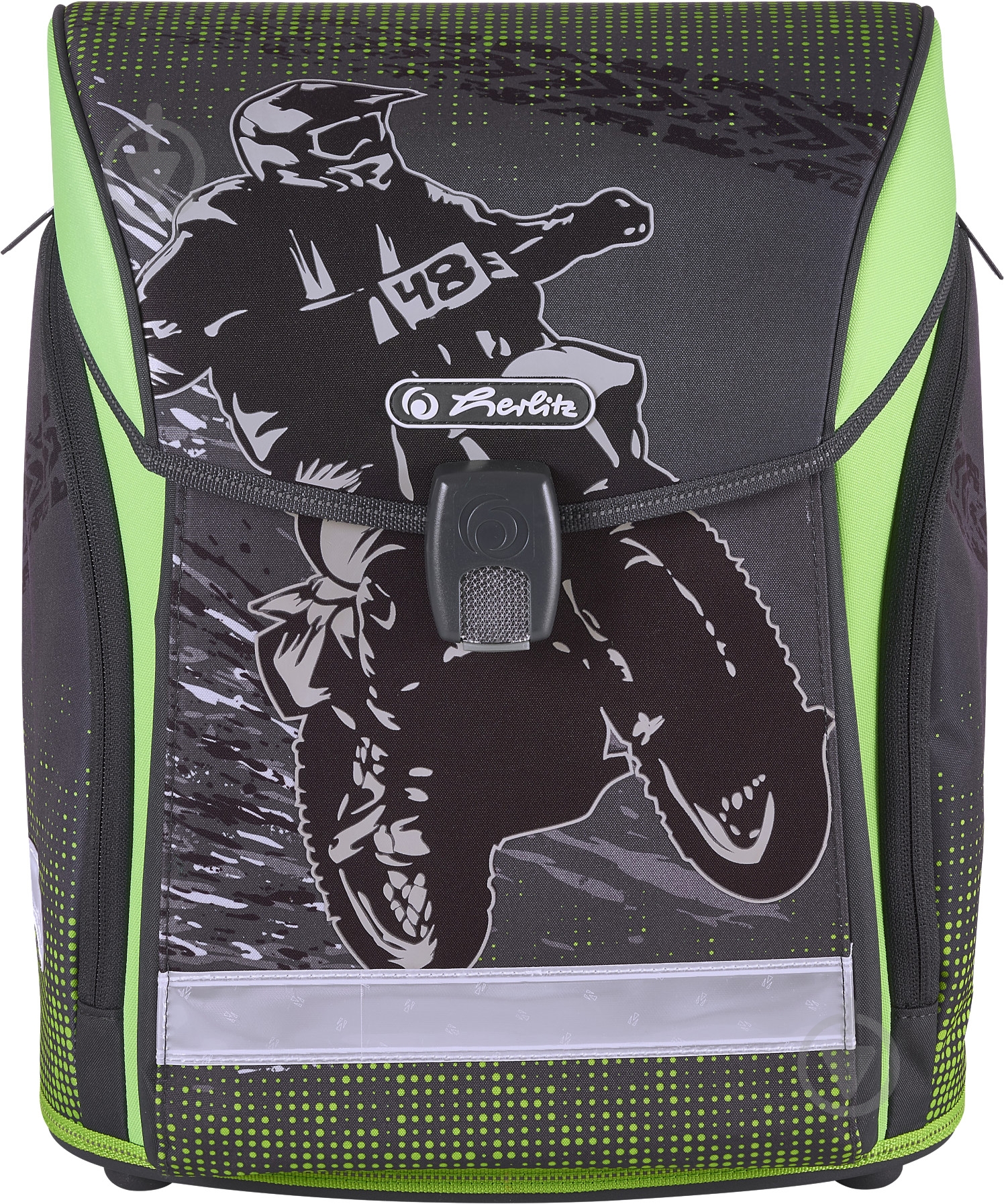 Рюкзак каркасний Herlitz Midi Motocross - фото 2 Рюкзак каркасний Herlitz Midi Motocross - фото 2