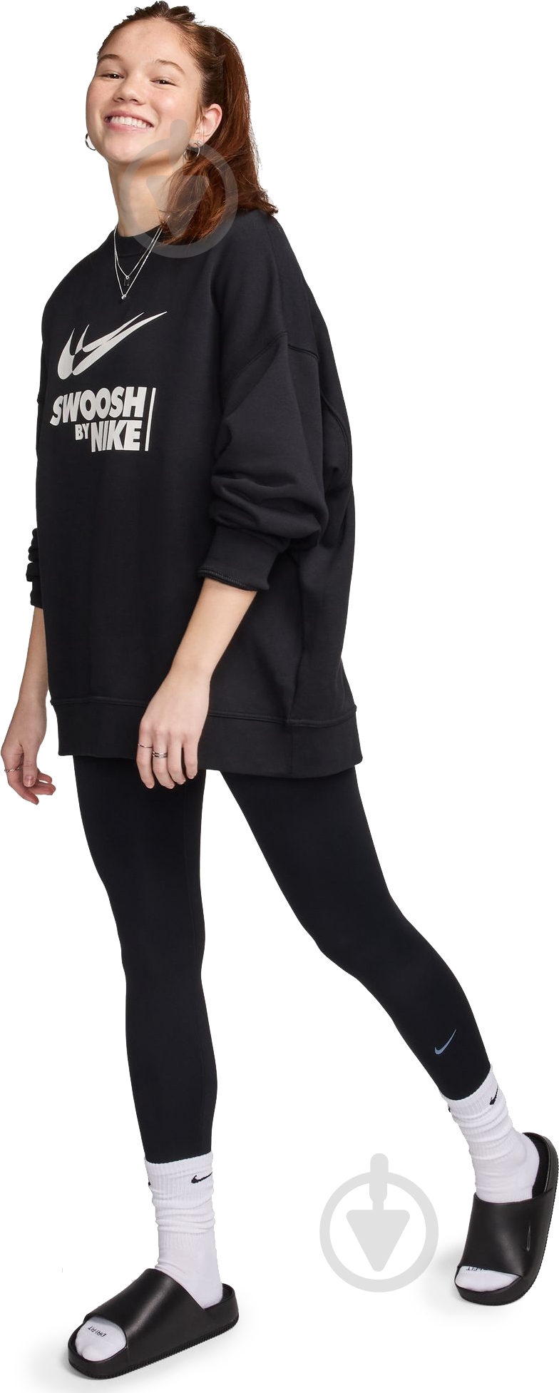 ᐉ Лосини Nike NK DF ONE HR TIGHT FN3226-010 р.S чорний • Краща