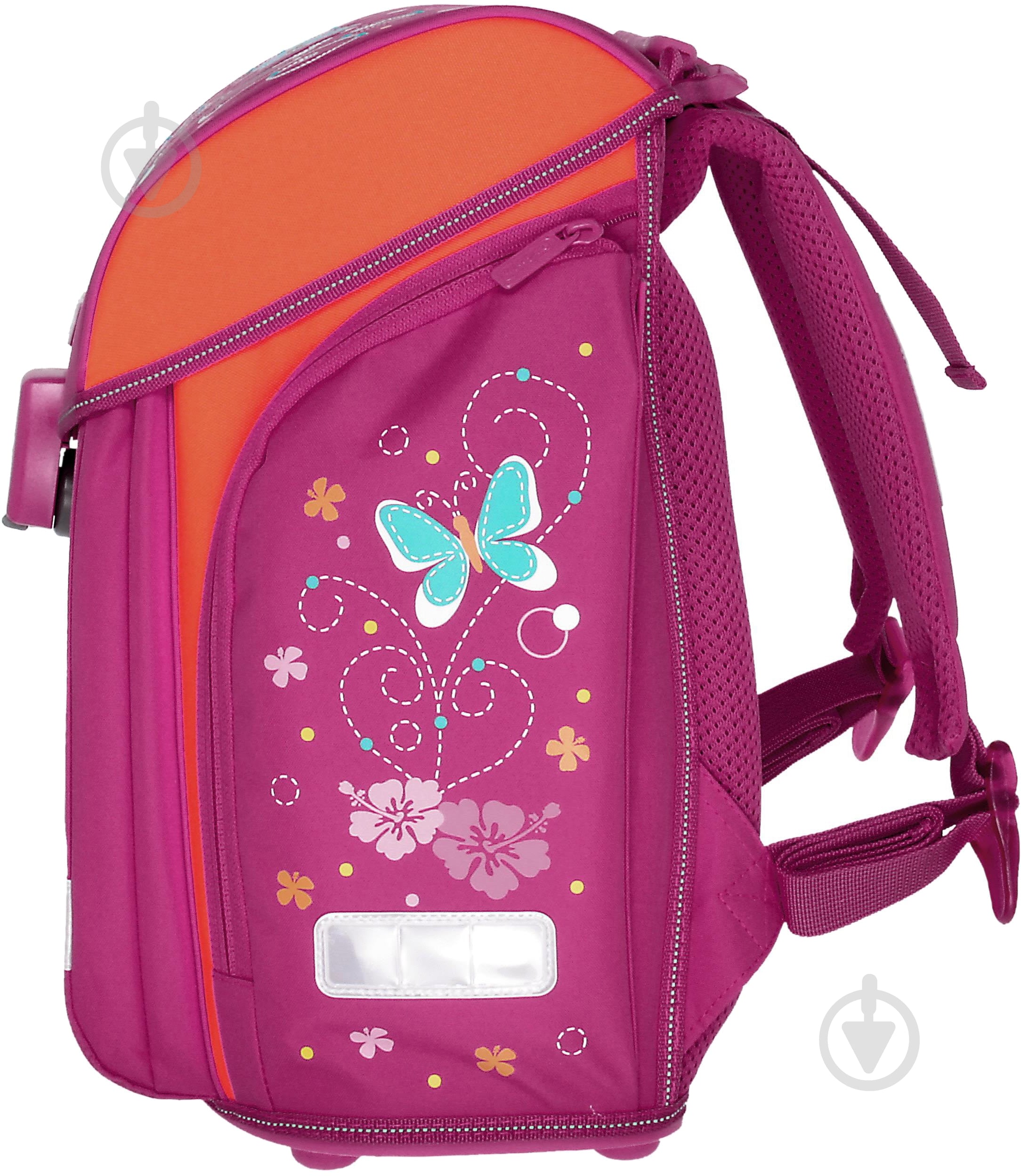 Рюкзак каркасный Herlitz Midi Butterfly Pink - фото 2