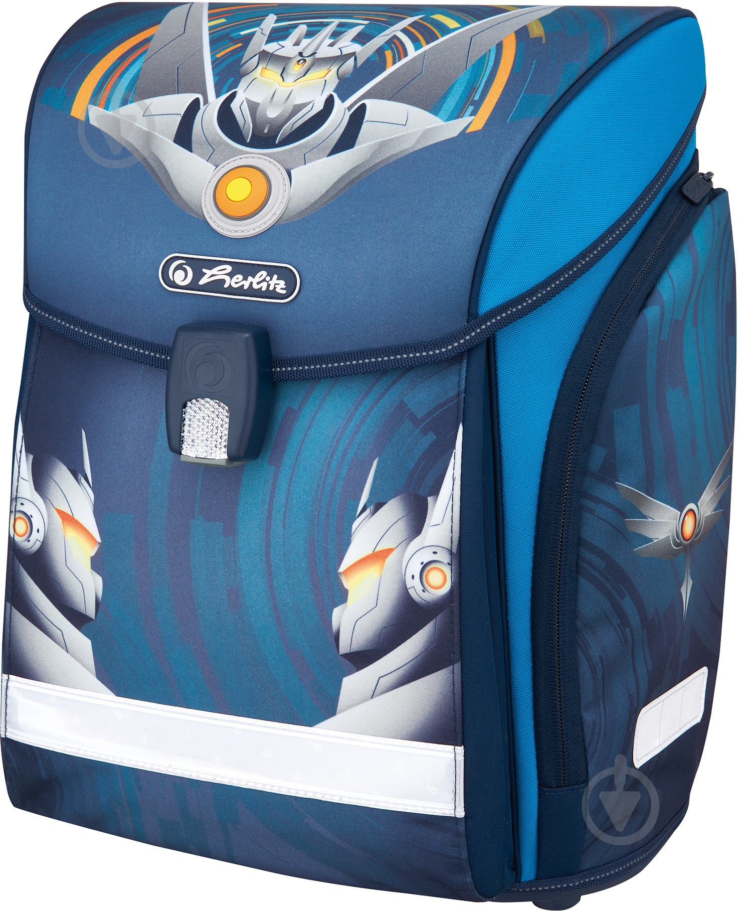 Рюкзак каркасний Herlitz Midi Robot - фото 1 Рюкзак каркасний Herlitz Midi Robot - фото 1