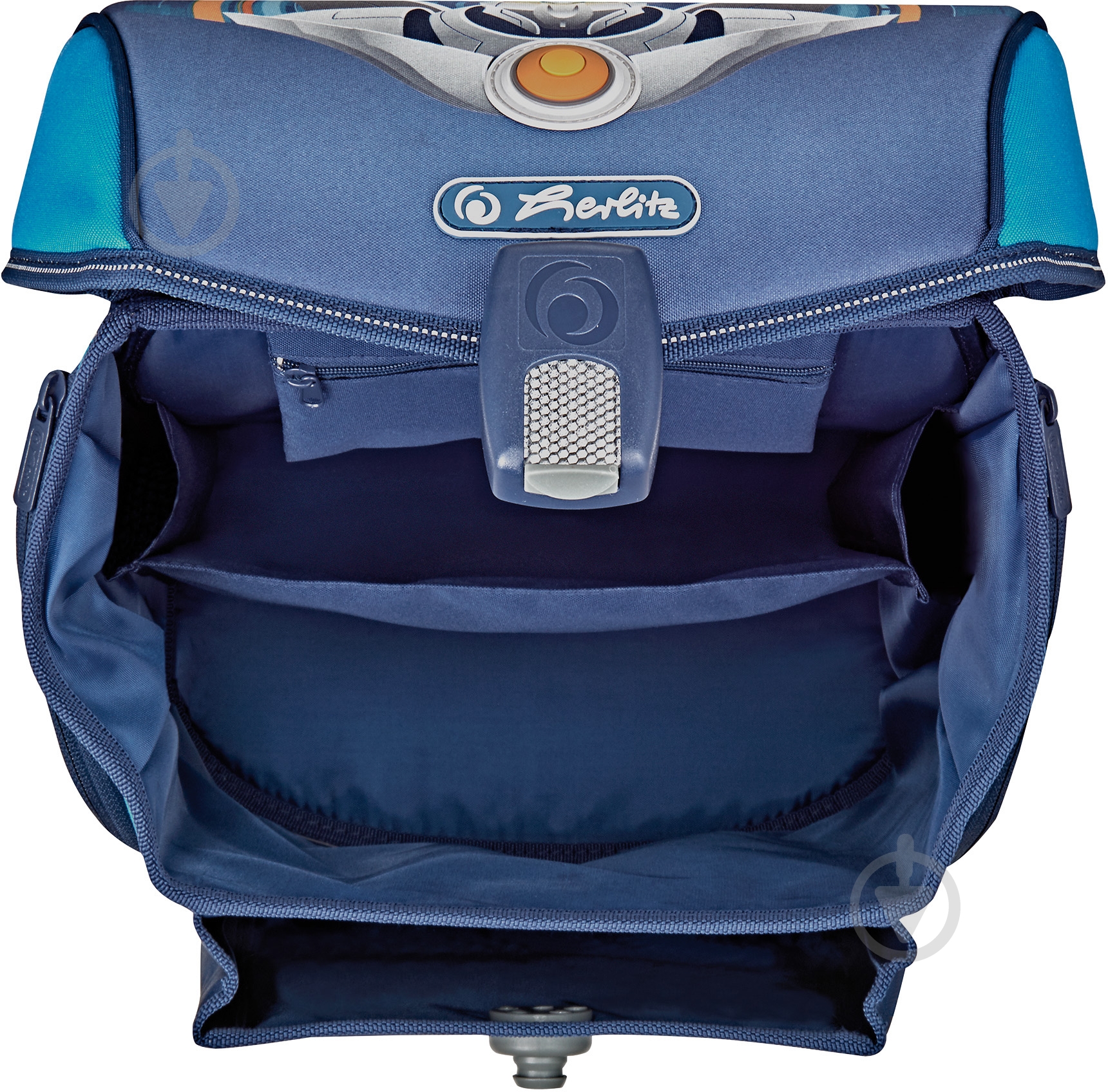 Рюкзак каркасний Herlitz Midi Robot - фото 4 Рюкзак каркасний Herlitz Midi Robot - фото 4