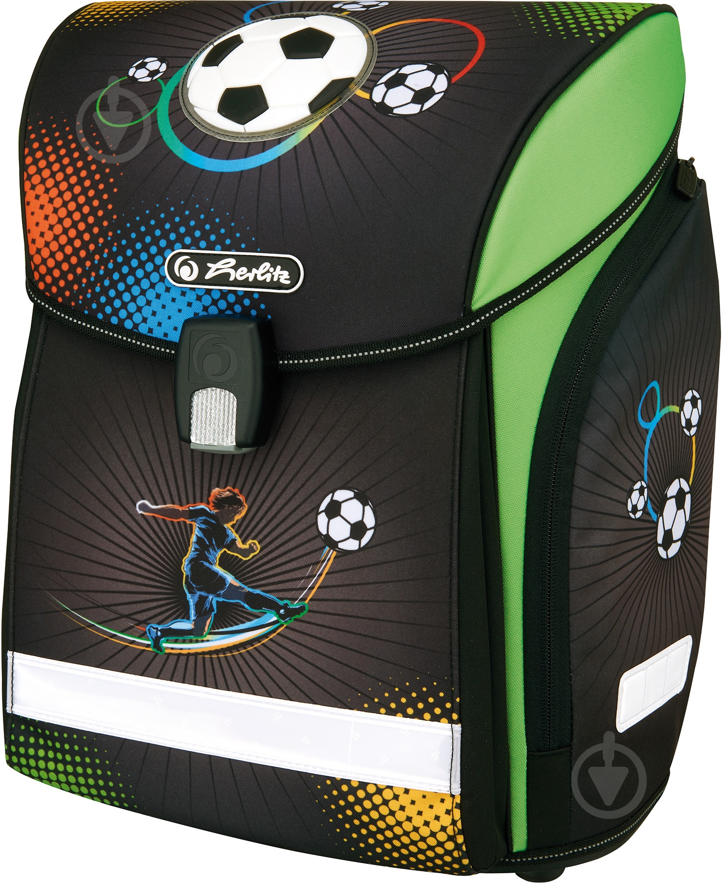 Рюкзак каркасный Herlitz Midi Soccer - фото 1 Рюкзак каркасный Herlitz Midi Soccer - фото 1