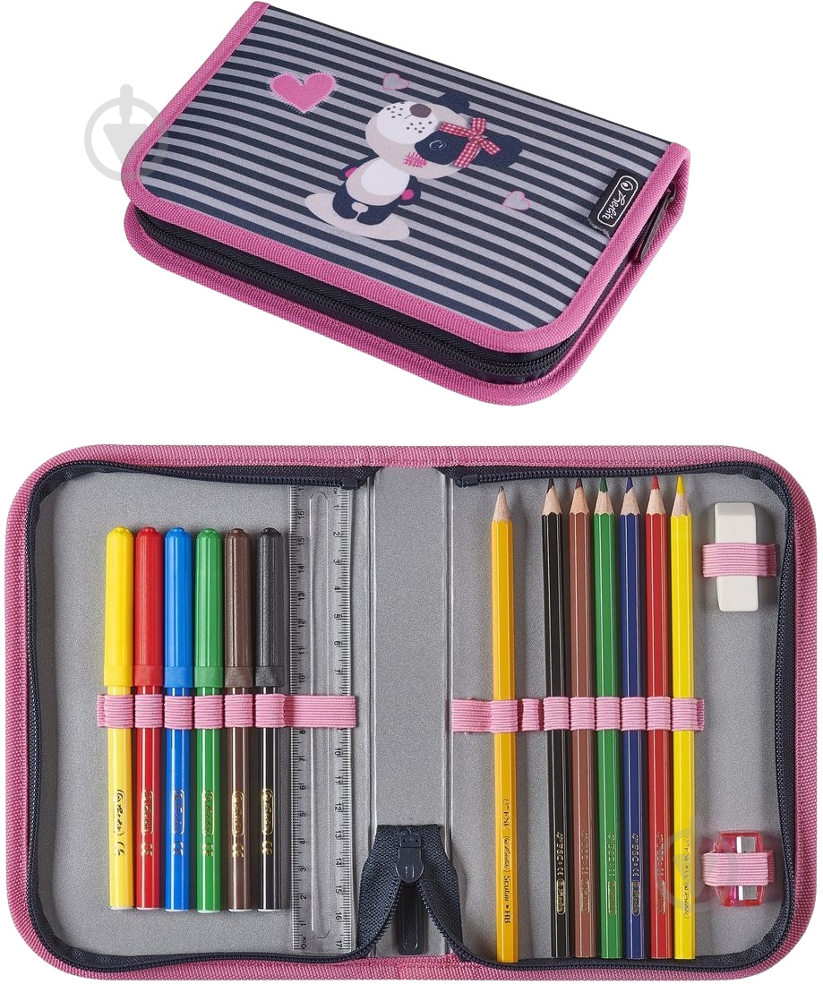 Рюкзак каркасный Herlitz Loop Plus Sweety Panda - фото 10