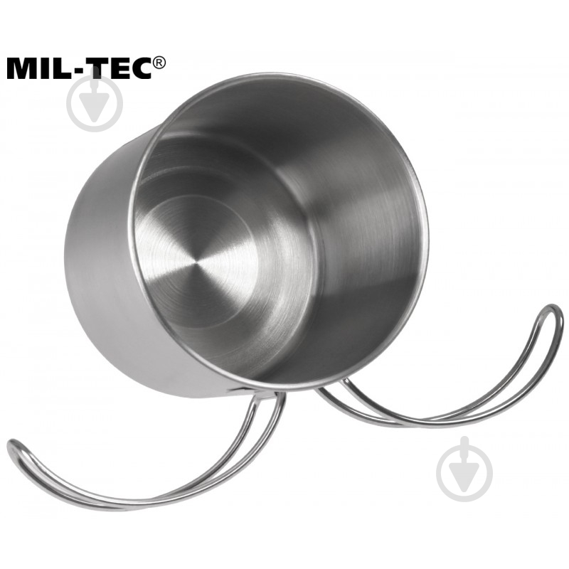 Кухоль Mil-Tec 0,6 л туристичний, нержавіюча сталь, 600мл - фото 9