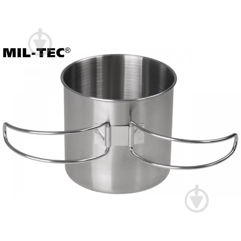 Кухоль Mil-Tec 0,6 л туристичний, нержавіюча сталь, 600мл - фото 6