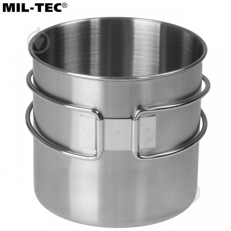 Кухоль Mil-Tec 0,6 л туристичний, нержавіюча сталь, 600мл - фото 4