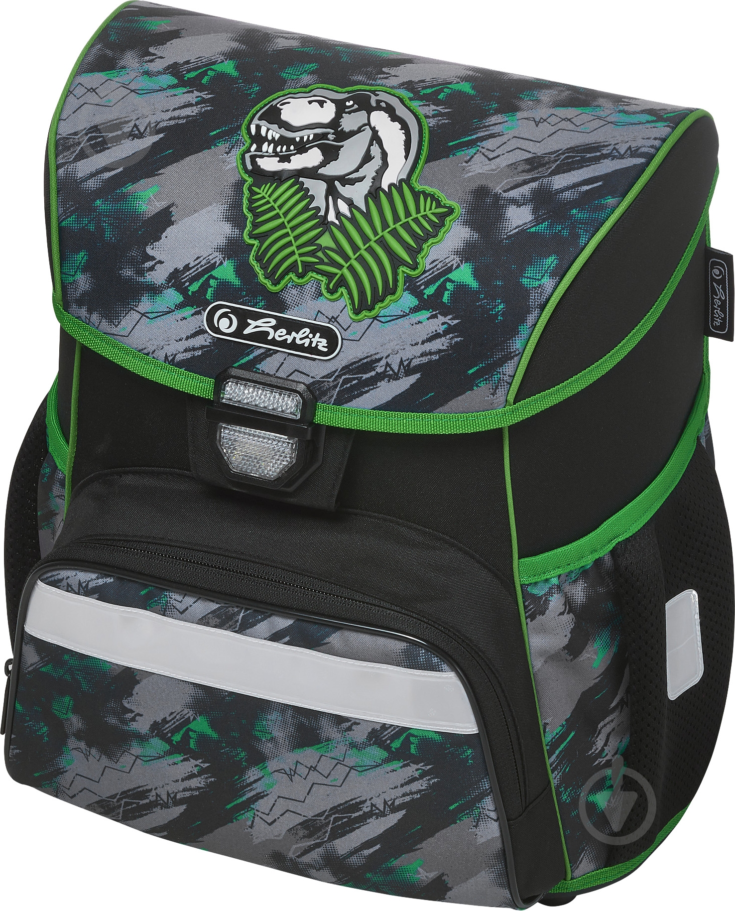 Рюкзак каркасный Herlitz Loop Plus Dino Jungle - фото 2