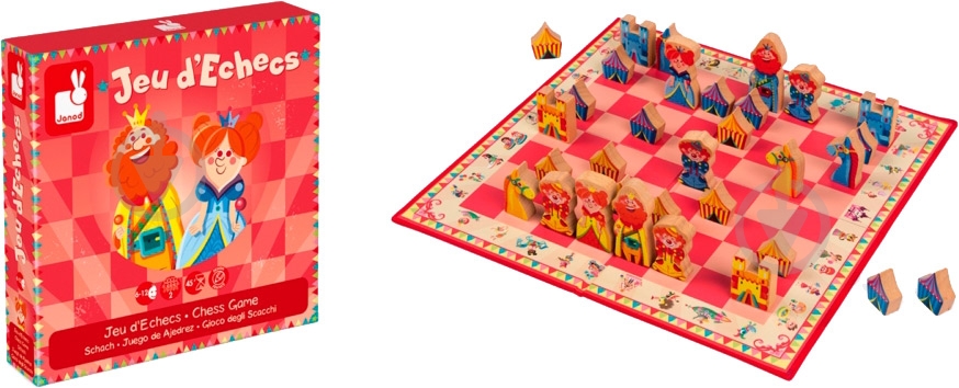 Игра настольная Janod Шахматы J02745 - фото 2