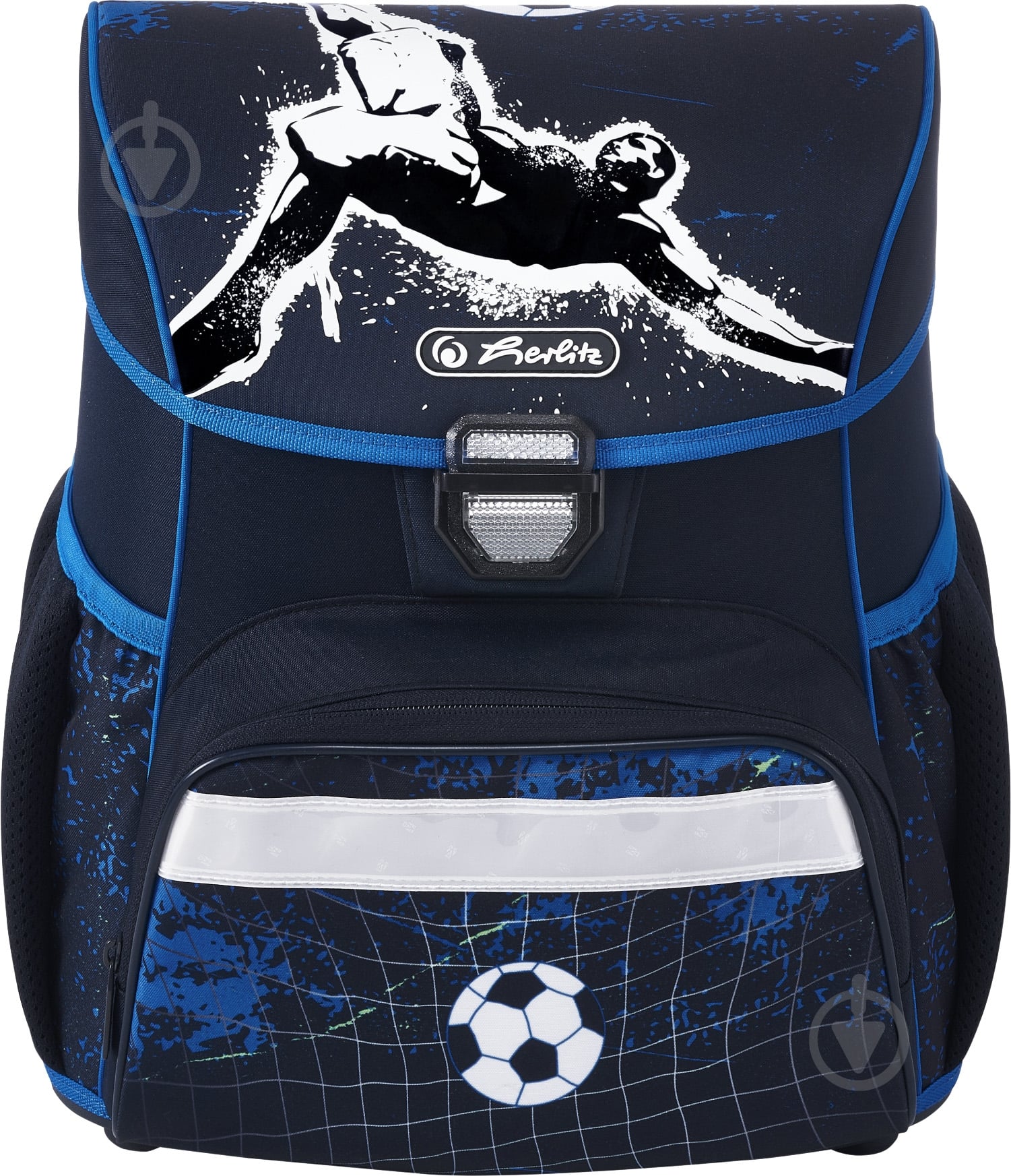 Рюкзак каркасный Herlitz Loop Plus Kick It Футбол - фото 3