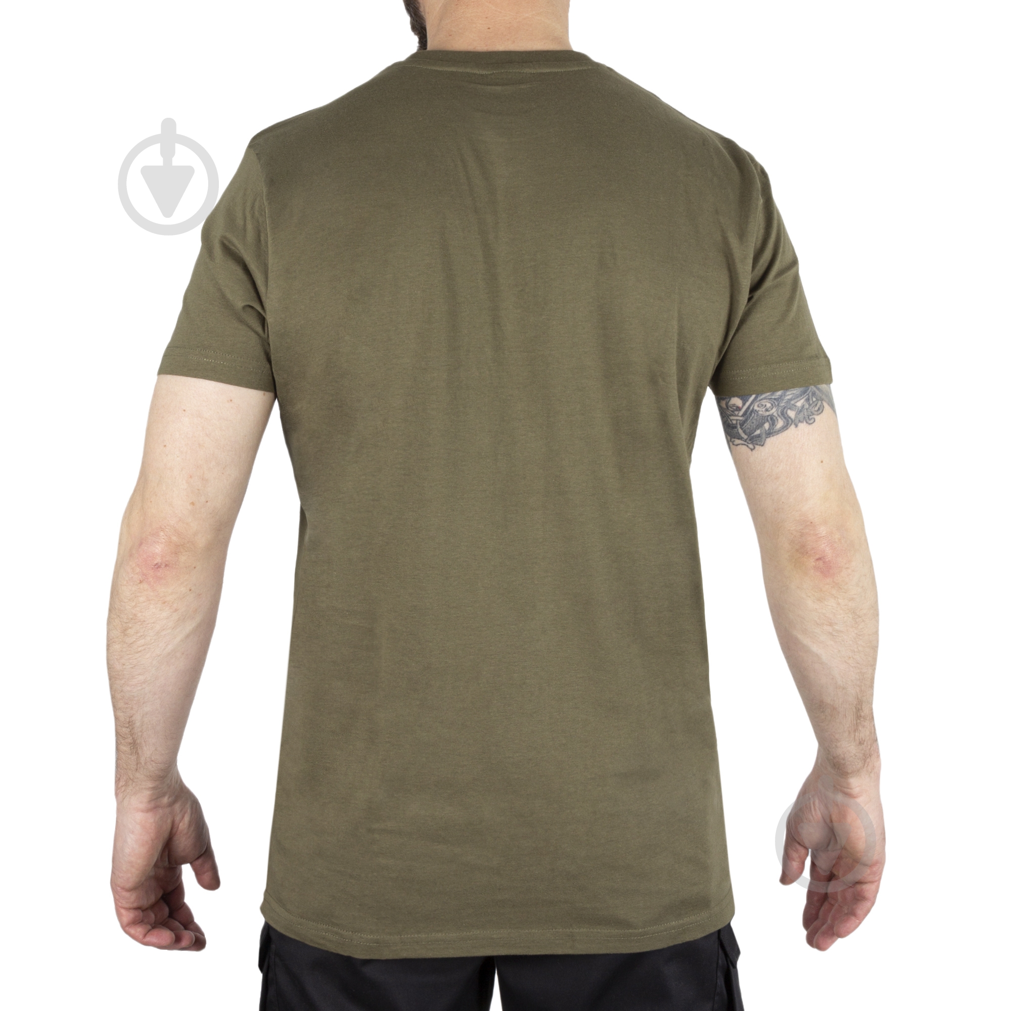 Футболка Mil-Tec тактическая US образца 11011016 р.M серо-зеленый - фото 2