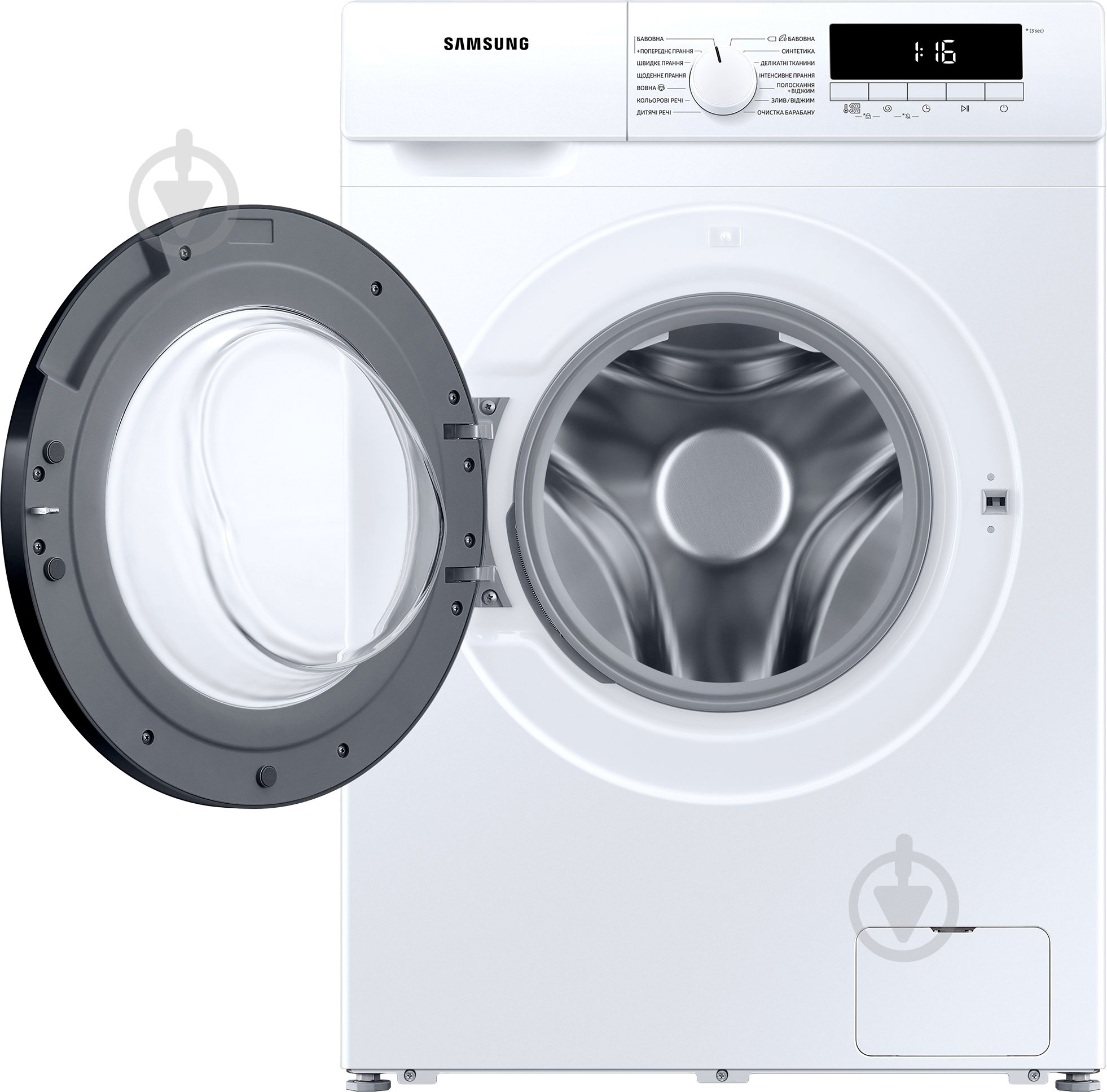 Пральна машина Samsung WW80T3040BW/UA - фото 2