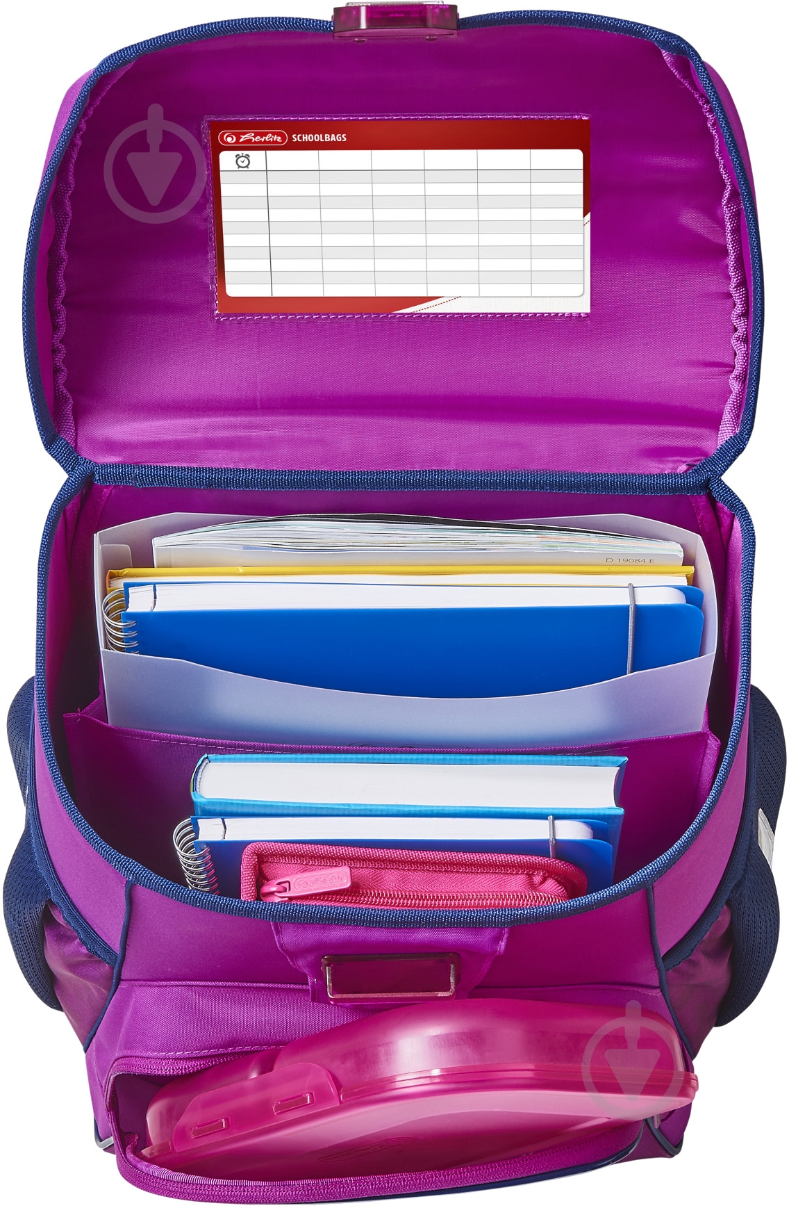 Рюкзак каркасний Herlitz Loop Butterfly Glitter - фото 6