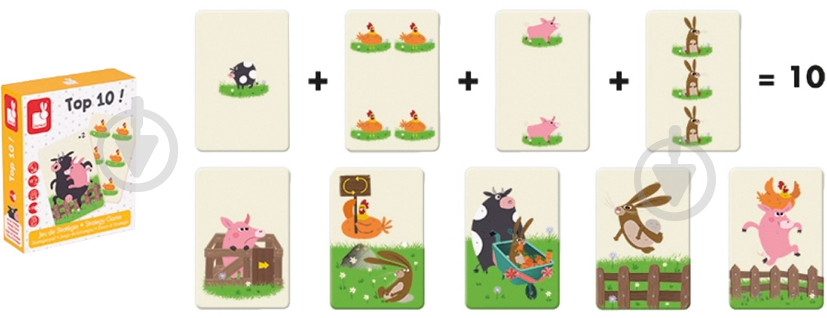 Игра настольная Janod Топ 10 J02760 - фото 3