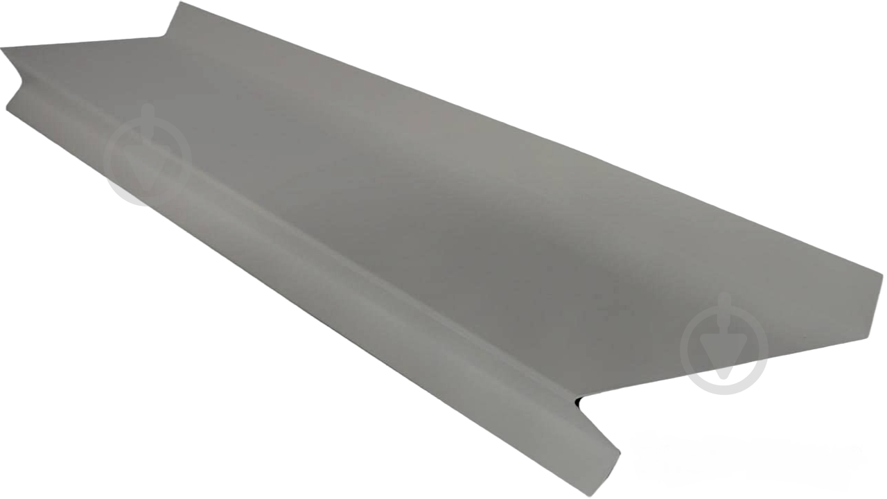 Отлив оконный 1500х60 мм серый - фото 1