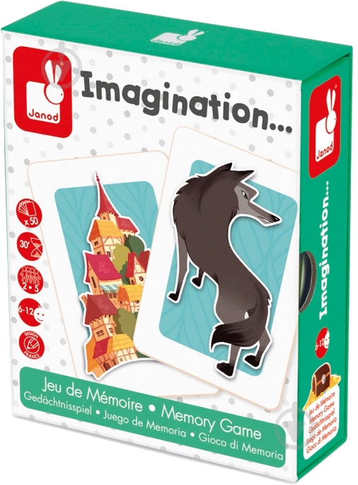 Игра настольная Janod Воображение J02753 - фото 1