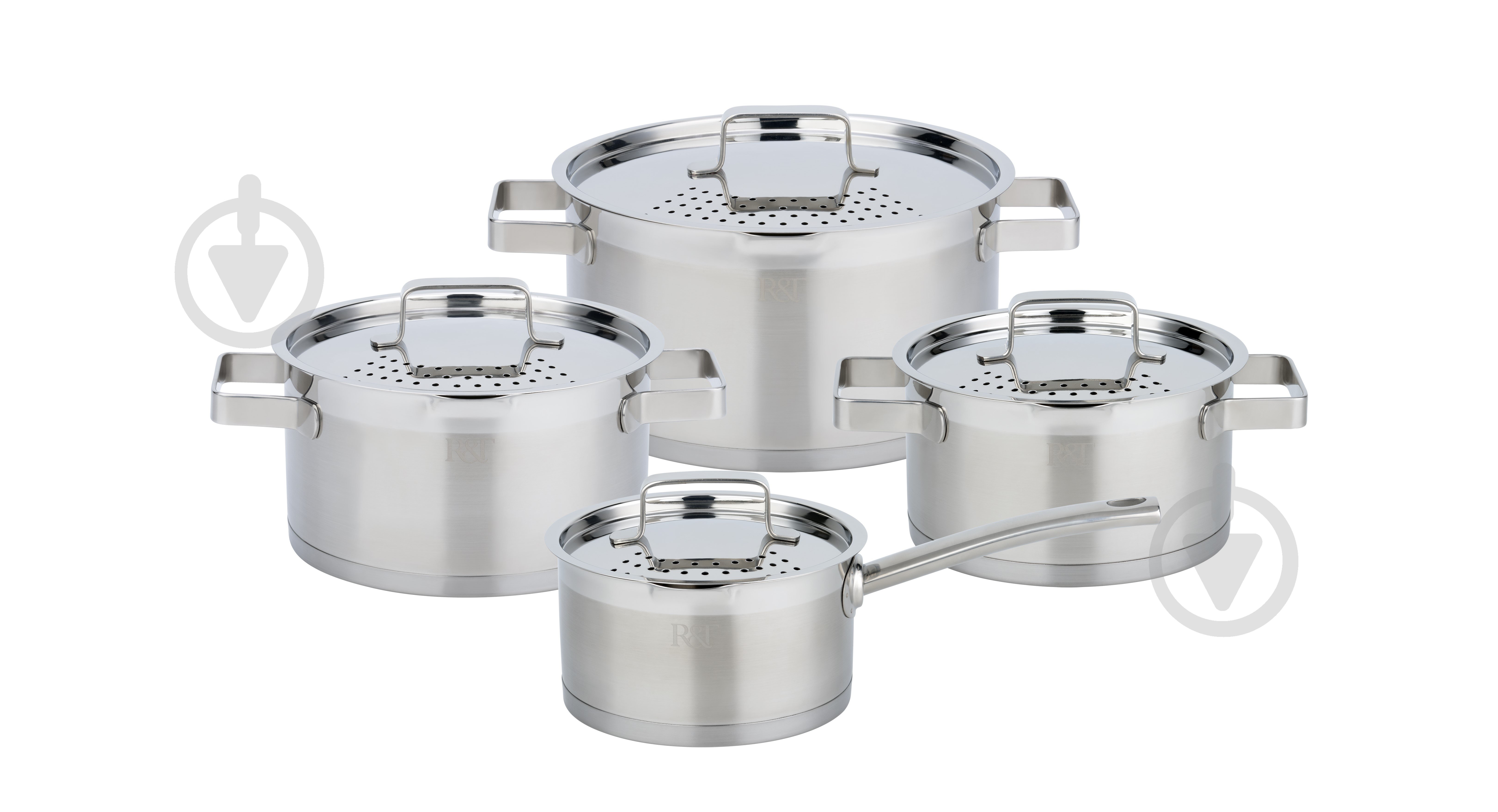 Набір посуду Riley&Tailor Loft 8 предметів 105308 - фото 1 Набір посуду Riley&Tailor Loft 8 предметів 105308 - фото 1