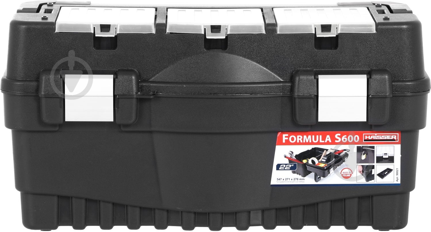 ᐉ Ящик для ручного инструмента Haisser Formula S600 Alu 22