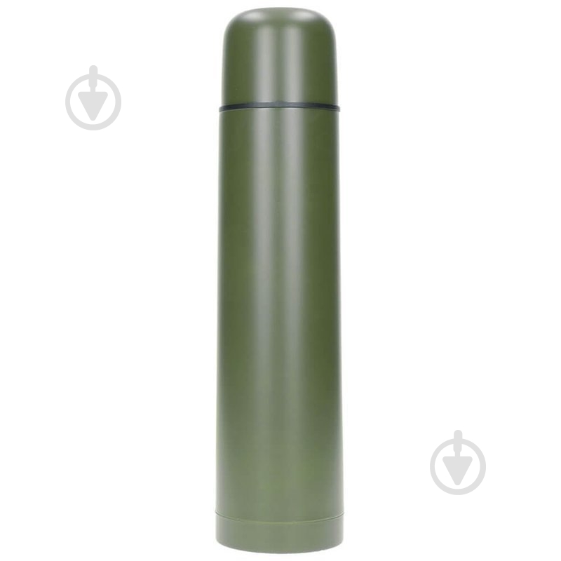 Термос туристический Mil-Tec 1 л оливковый - фото 1