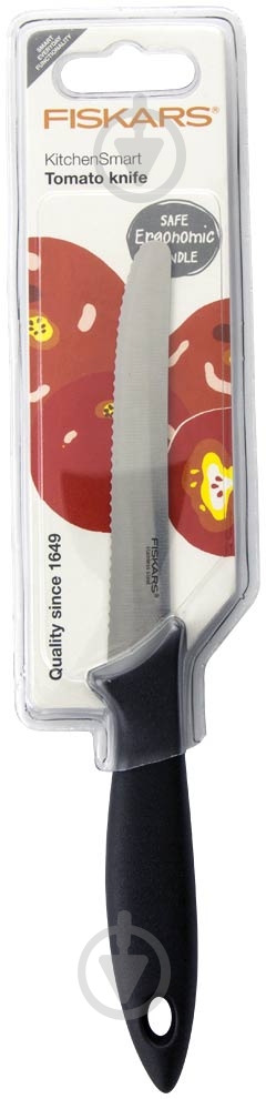 Нож для томатов Fiskars Smart - фото 2 Нож для томатов Fiskars Smart - фото 2