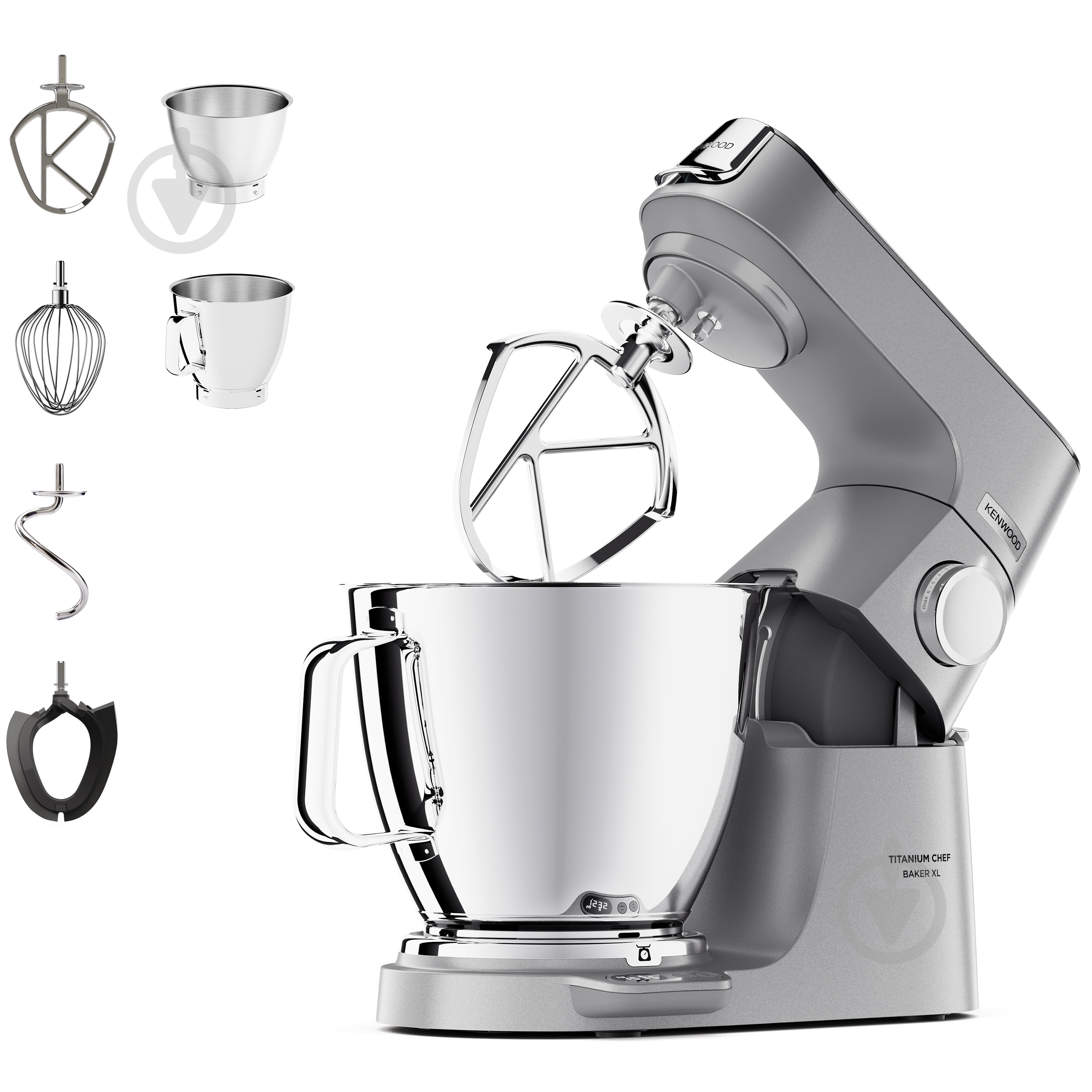 Кухонна машина Kenwood KVL85.004SI KM Titanium Chef Baker XL - фото 1