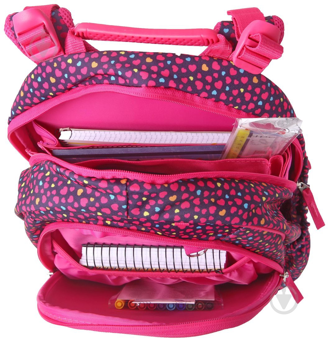 Рюкзак Herlitz Bliss Pink Hearts - фото 4