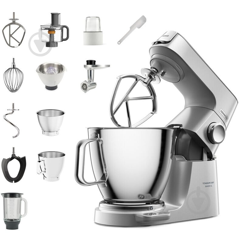 Кухонная машина Kenwood KVL85.704SI KM Titanium Chef Baker - фото 1