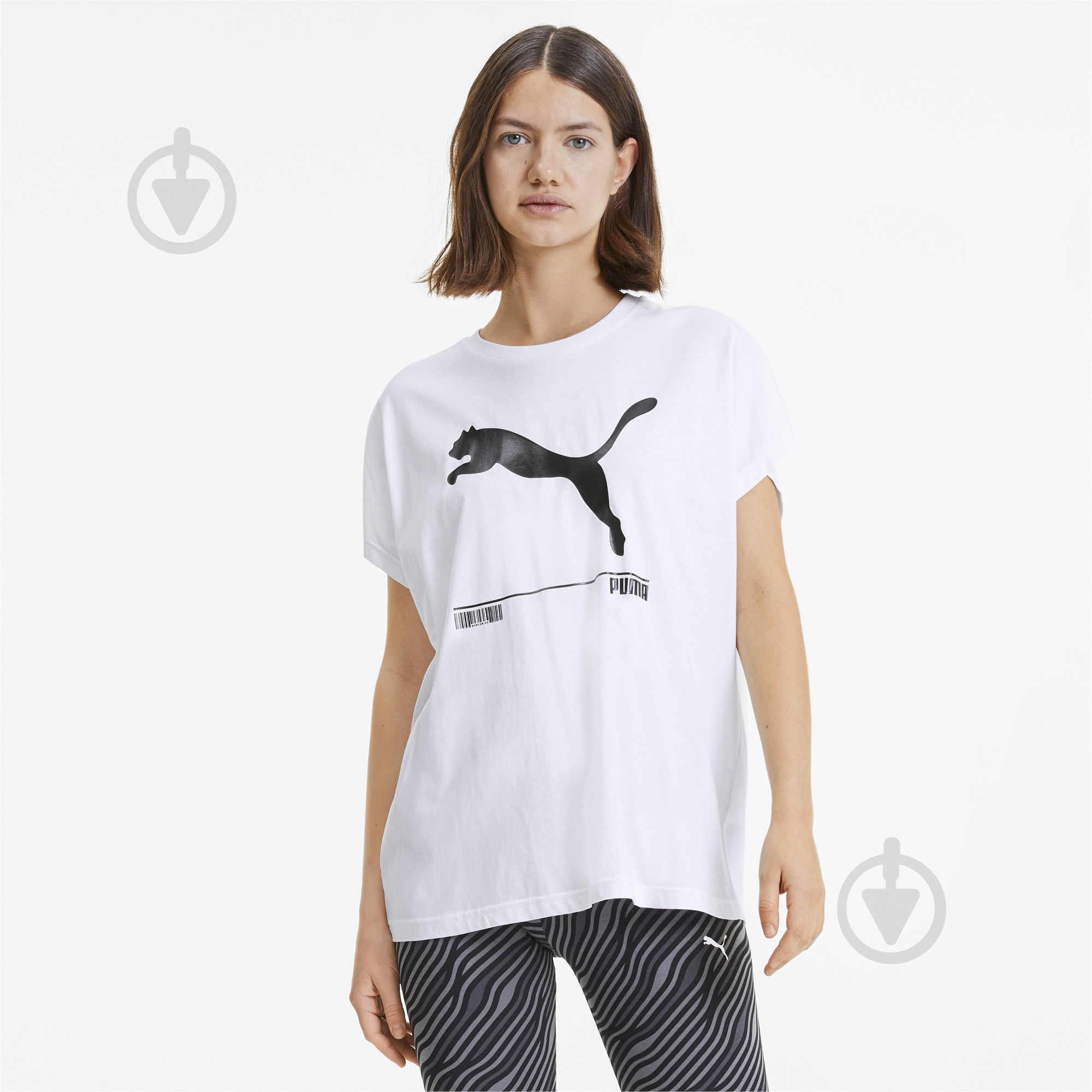 Футболка Puma Nu-tility Tee 58137102 р.S белый - фото 1 Футболка Puma Nu-tility Tee 58137102 р.S белый - фото 1