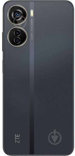 Смартфон ZTE V40 Design 4/128GB black (993083) - фото 5