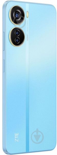Смартфон ZTE V40 Design 4/128GB blue (993084) - фото 8 Смартфон ZTE V40 Design 4/128GB blue (993084) - фото 8
