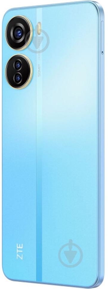 Смартфон ZTE V40 Design 6/128GB blue (993086) - фото 7