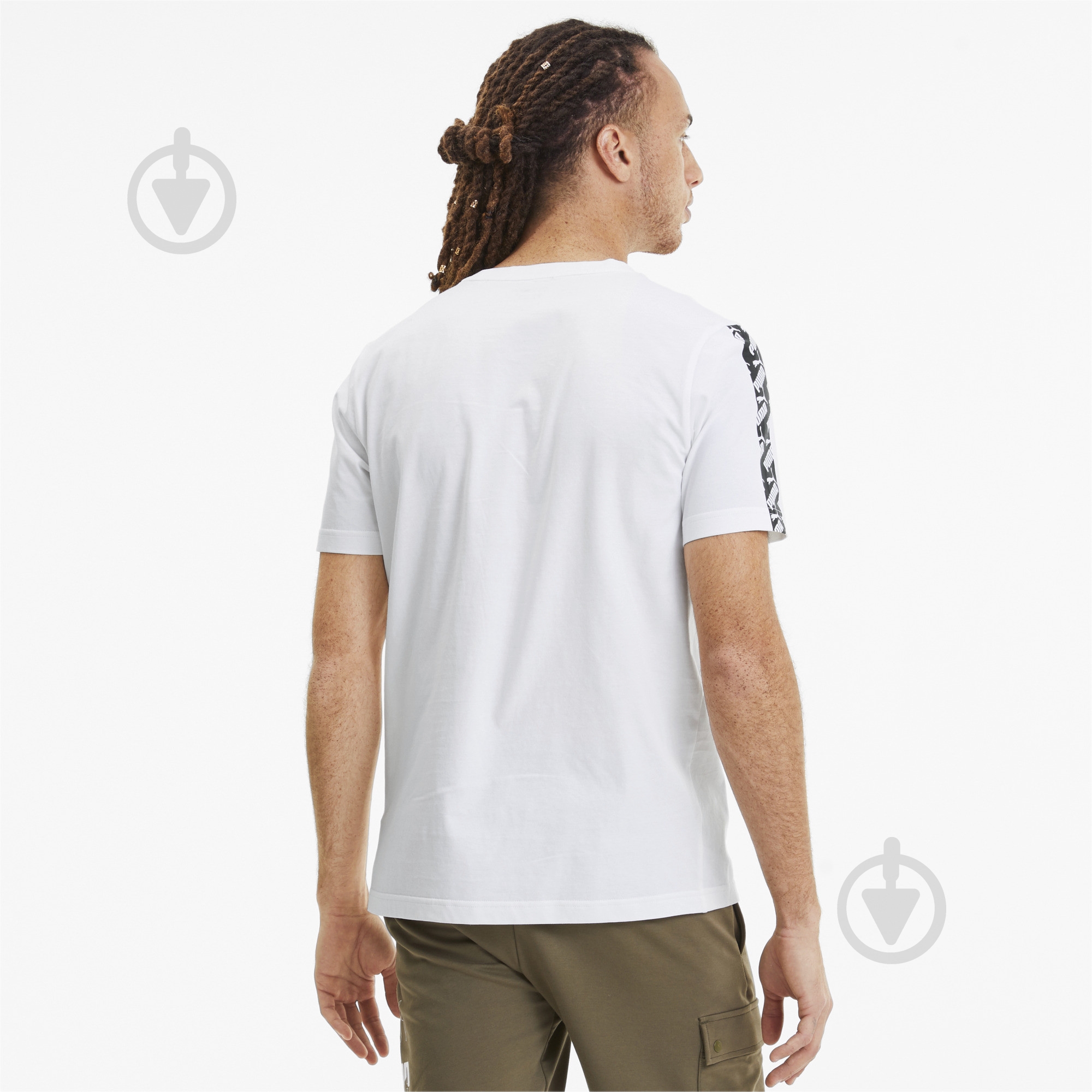 Футболка Puma Amplified Tee 58138402 р.S белый - фото 4