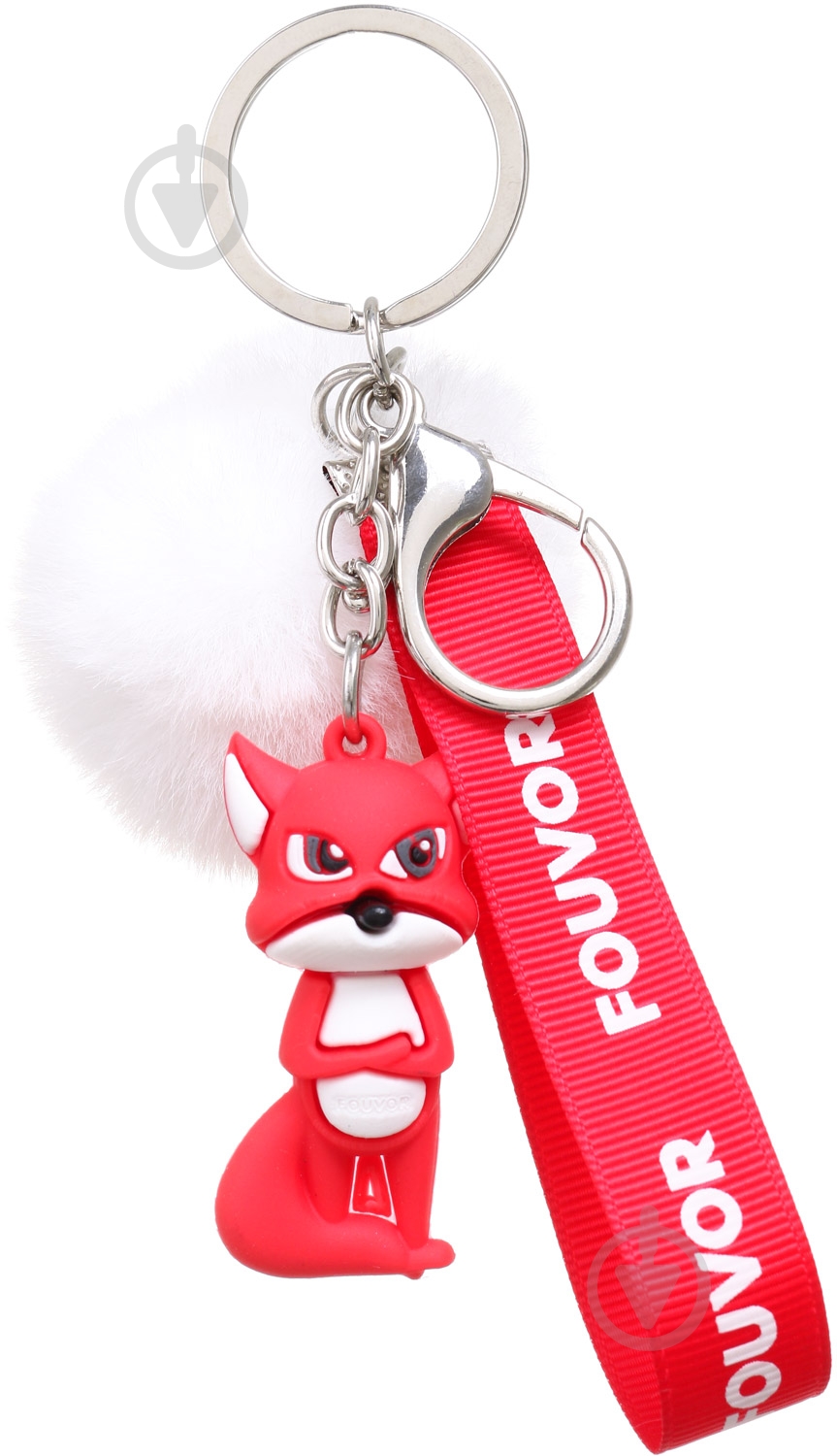 Брелок Nota Bene для рюкзаков с помпоном Лис SL20HC074 - фото 1