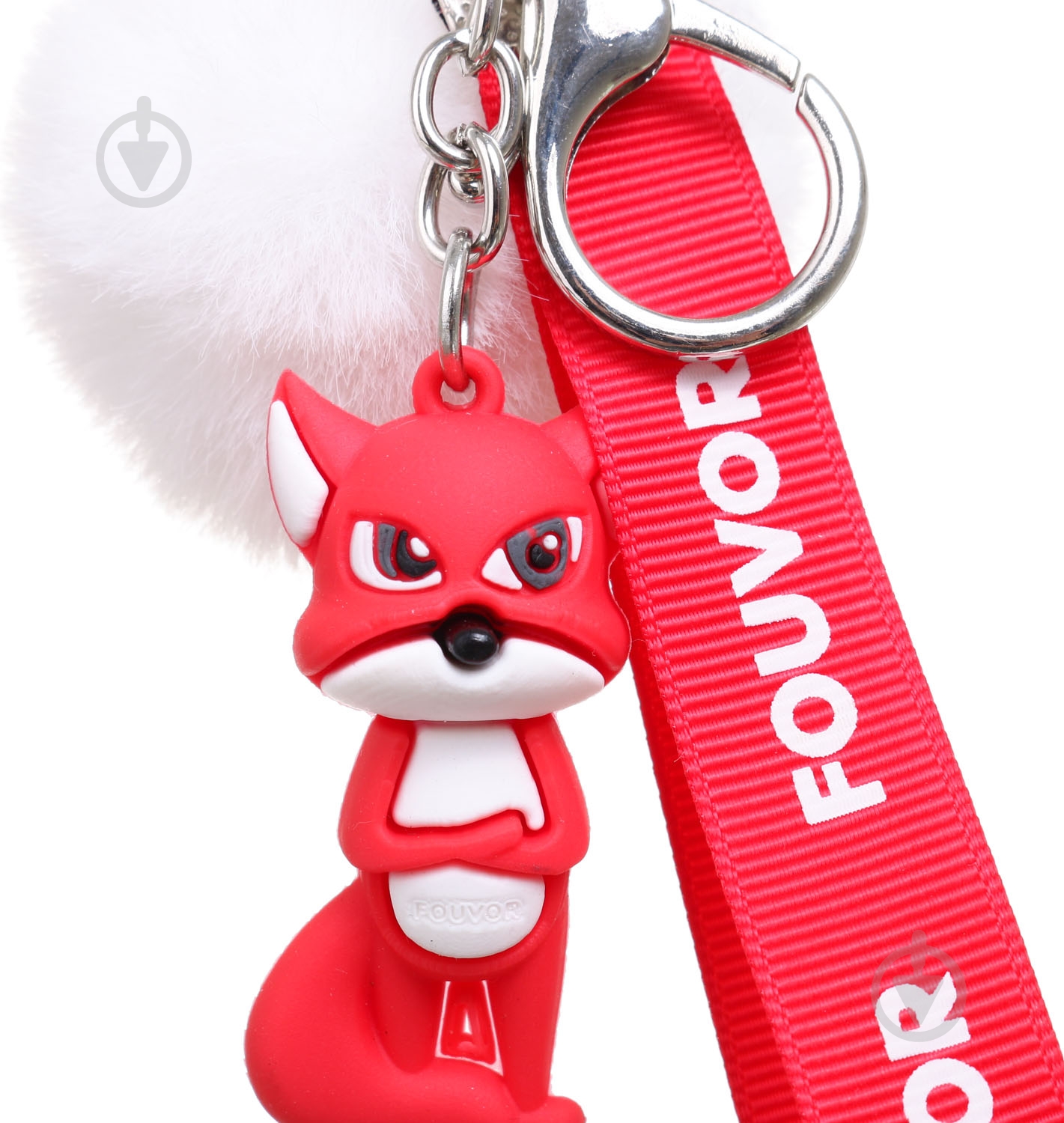 Брелок Nota Bene для рюкзаков с помпоном Лис SL20HC074 - фото 2