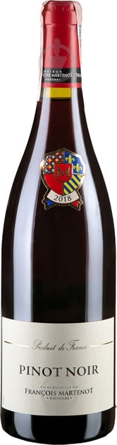 Вино Francois Martenot Pinot Noir VdP червоне сухе 0,75 л - фото 1