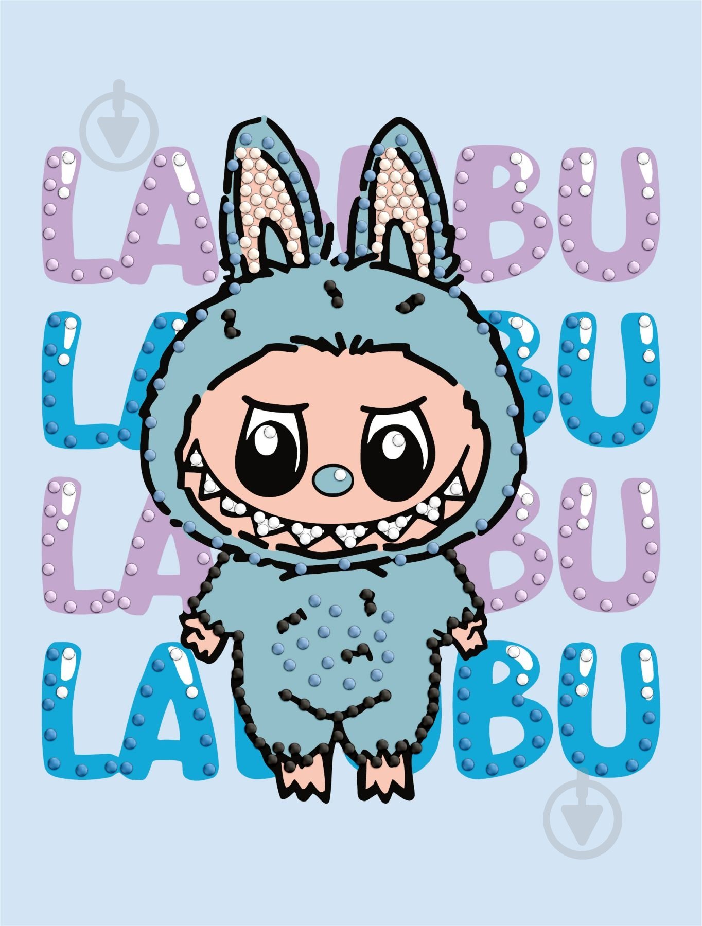 Алмазная мозаика Он Лабубу Ideyka - фото 1 Алмазная мозаика Он Лабубу Ideyka - фото 1