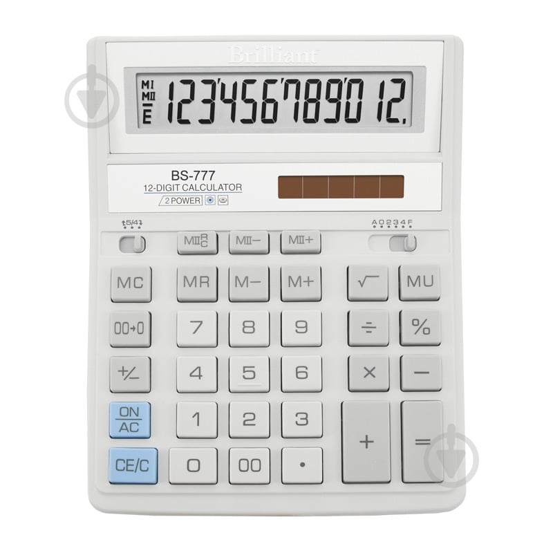 Калькулятор BS-777WH Brilliant - фото 1