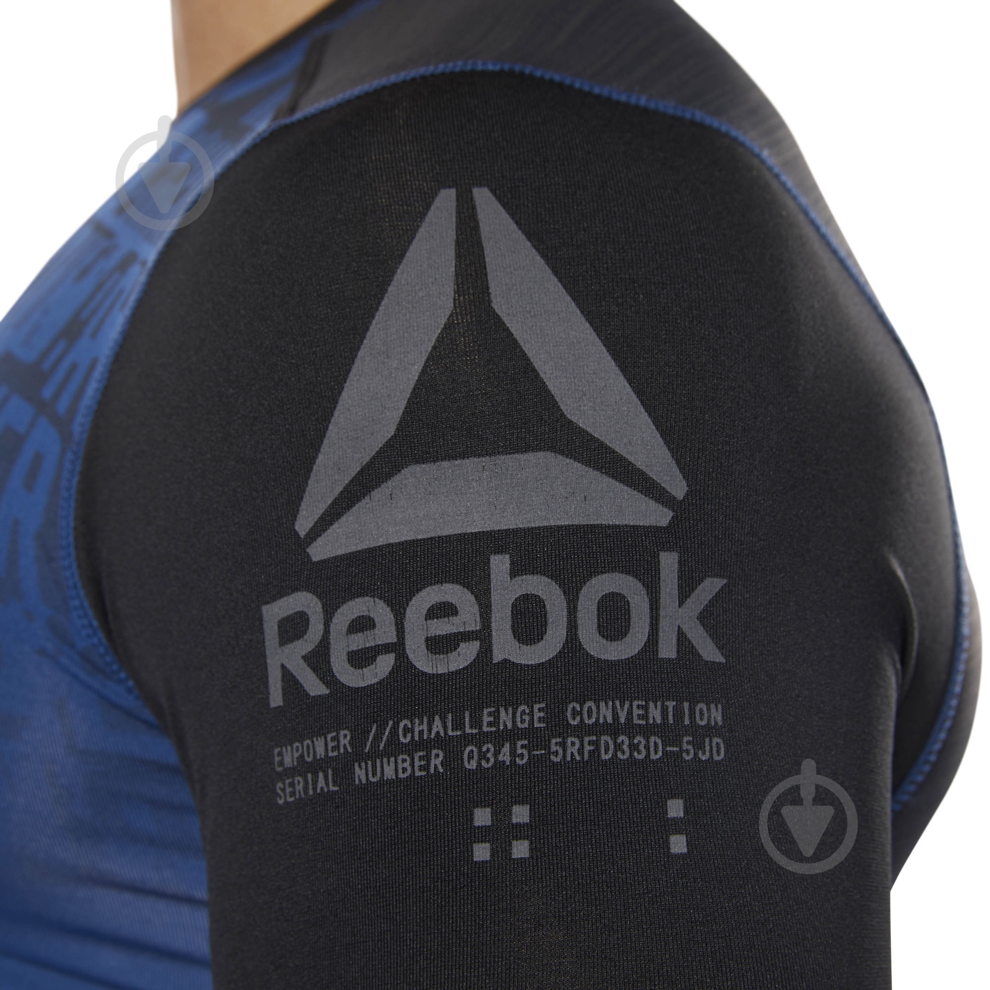 Футболка Reebok AC Graphic Comp Tee D93804 р.M синий - фото 3