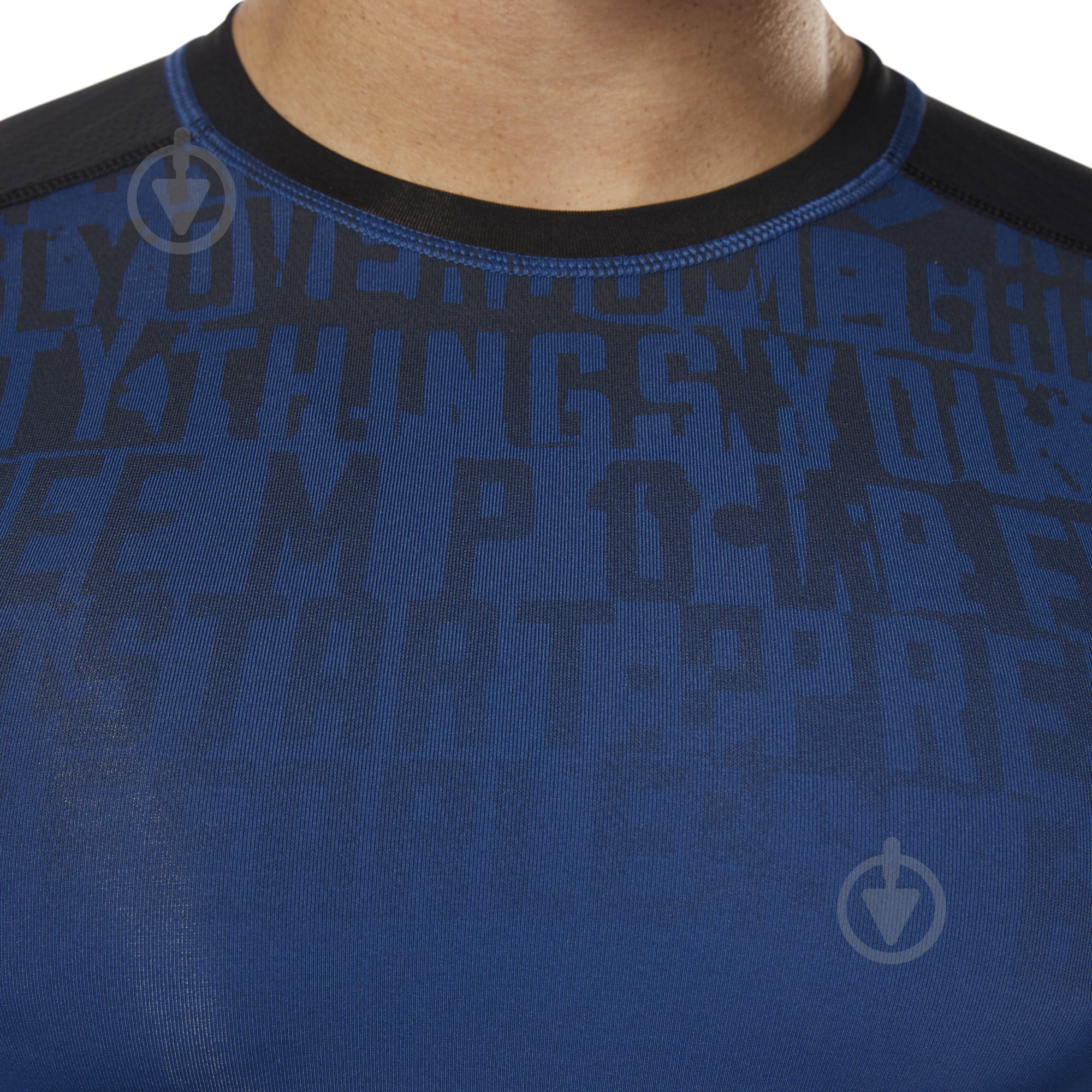Футболка Reebok AC Graphic Comp Tee D93804 р.M синий - фото 4