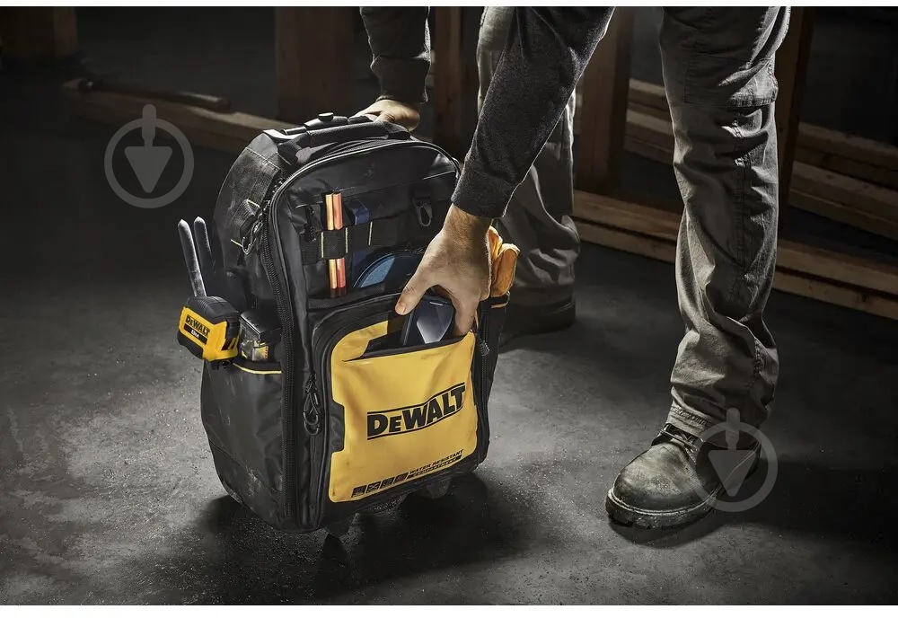 Рюкзак для инструментов DeWalt DWST60101-1 - фото 7 Рюкзак для инструментов DeWalt DWST60101-1 - фото 7