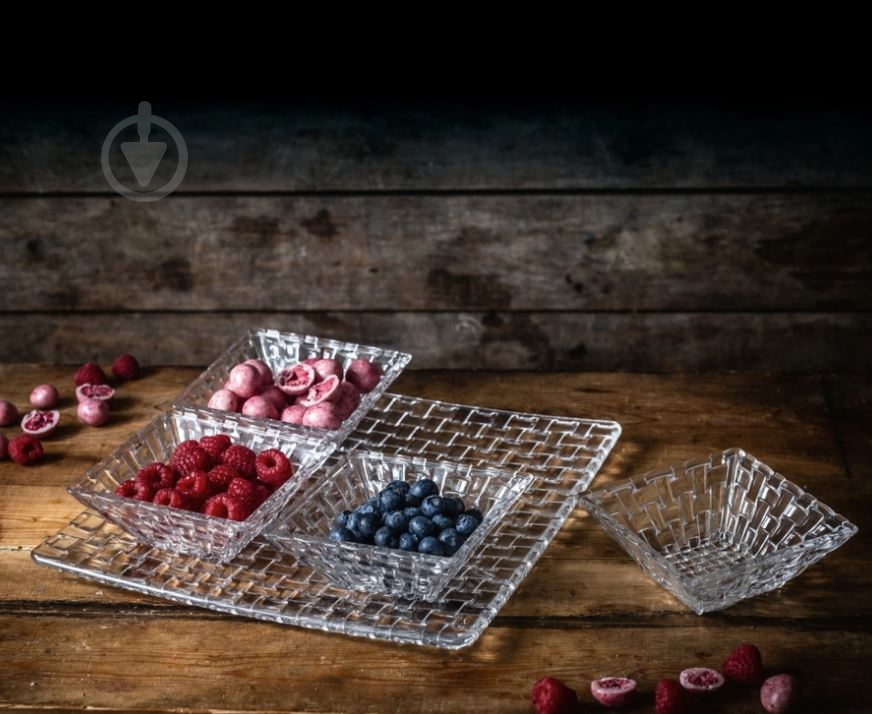 Набір салатників на блюді Nachtmann Bocca Nova 4 шт. 18458 - фото 2