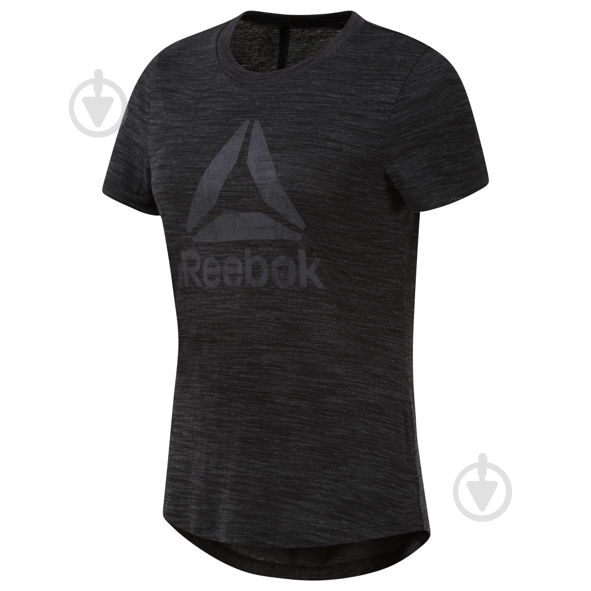 Футболка Reebok EL MARBLE LOGO TEE D95551 р.M черный - фото 3