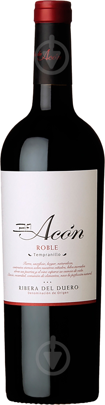Вино Acon Roble Tempranillo красное сухое 0,75 л - фото 1 Вино Acon Roble Tempranillo красное сухое 0,75 л - фото 1